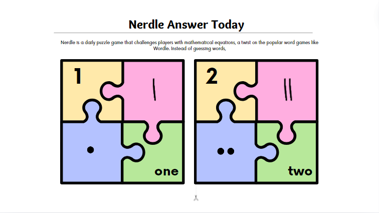 Nerdle Answer Today